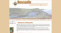 Desktop Screenshot of boscastlecornwall.org.uk